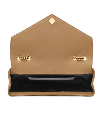 Saint Laurent Loulou Medium Leather Bag