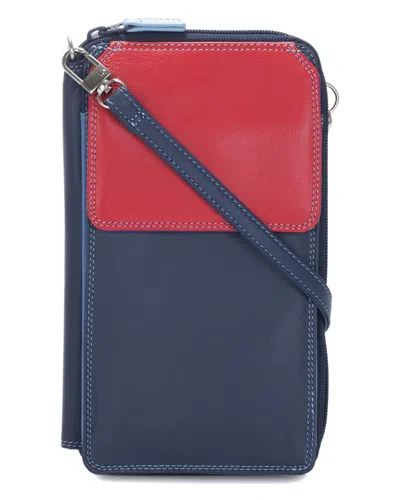 Mywalit Zip Round Leather Handbag With Shoulder Strap