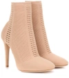 GIANVITO ROSSI Vires knitted ankle boots