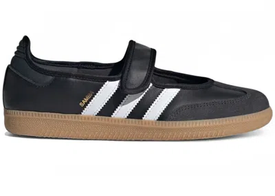 Pre-owned Adidas Originals Samba Jane Black White Gum (women's) Sneakers In Core Black/carbon/footwear White In Multi