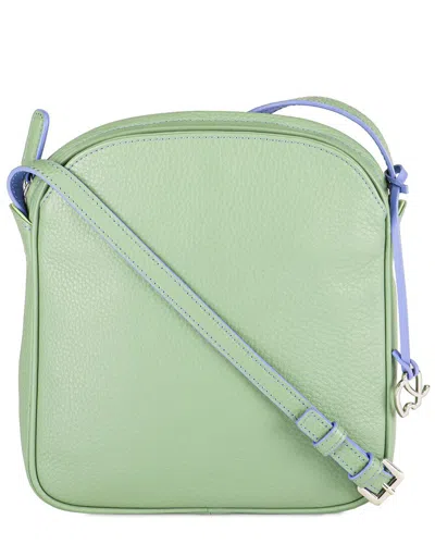 Mywalit Medium Leather Shoulder Bag In Green