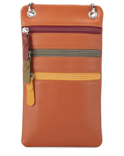 Mywalit Leather Travel Neck Purse