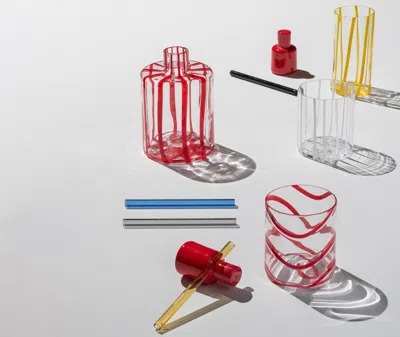 Nasonmoretti Barware Coral Red Uni