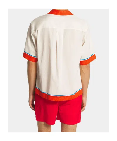 Dsquared2 Casual Shirt With Contrast Collar And Trim