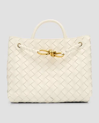 Bottega Veneta Small Andiamo Intrecciato Shoulder Bag