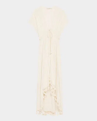 Ramy Brook Addaline Embroidered Coverup Dress