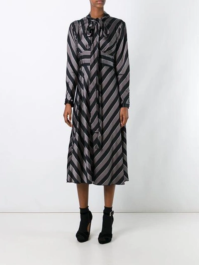 Shop Marc Jacobs Striped Midi Dress