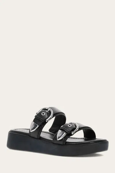 The Frye Company Frye Maya Buckle Sandal Sandals In Black