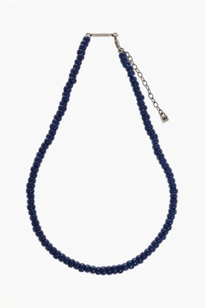 Dsquared2 Metal Necklace With Resin Beads