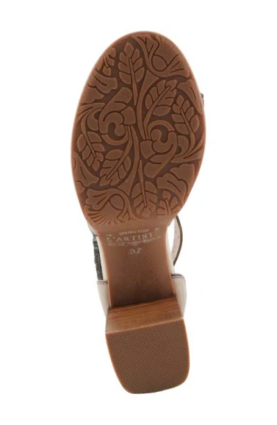 L'artiste By Spring Step Bangles Ankle Strap Platform Sandal