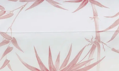 Matouk Dominique Bamboo Print Set Of 2 500 Thread Count Pillowcases