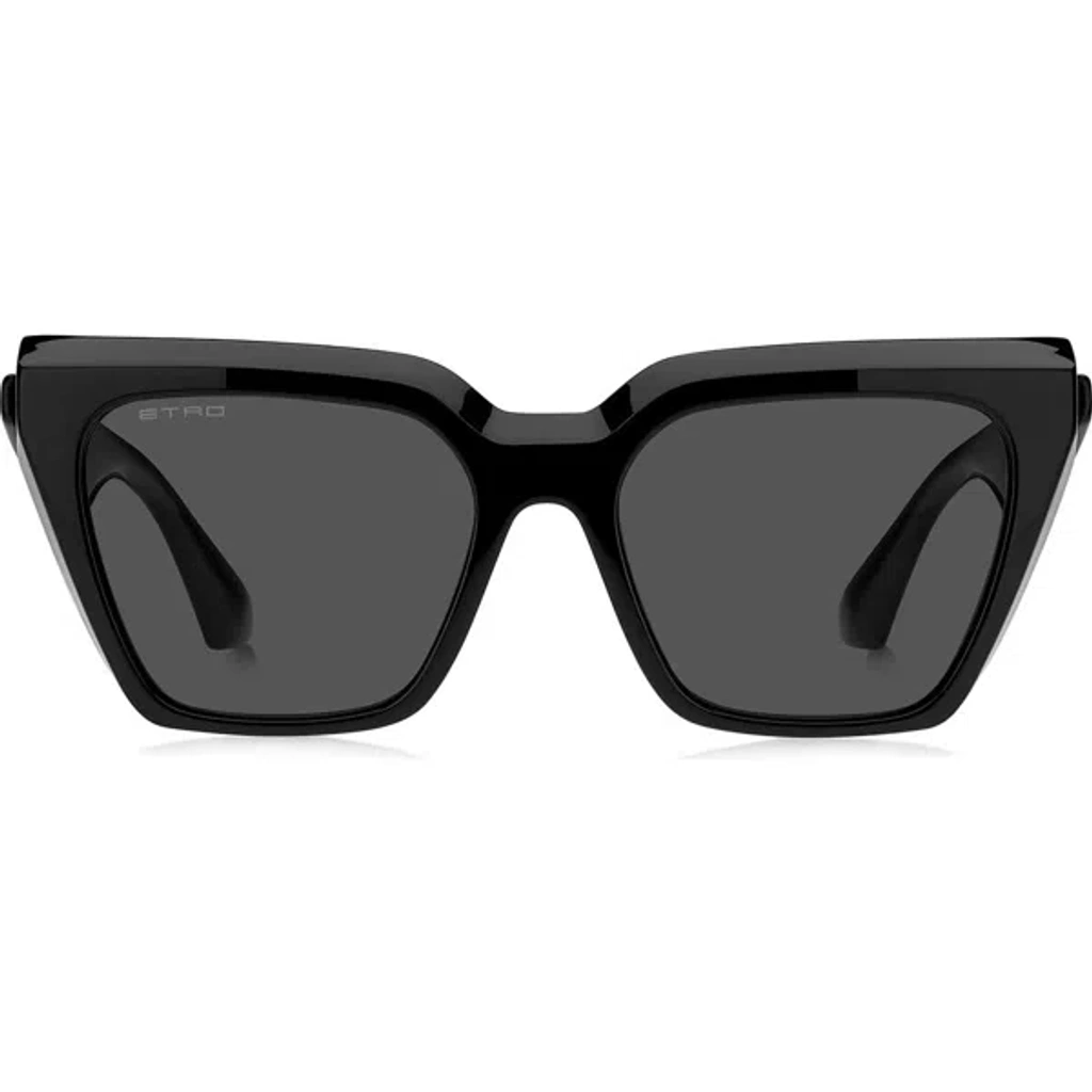 Etro 55mm Cat Eye Sunglasses In Black | ModeSens display picture 3