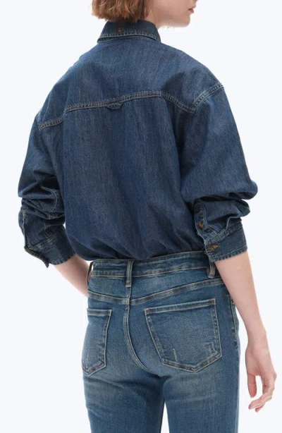 Bayeas Oversize Denim Button-up Shirt