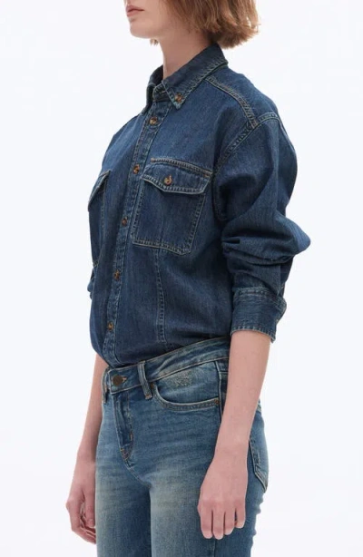 Bayeas Oversize Denim Button-up Shirt