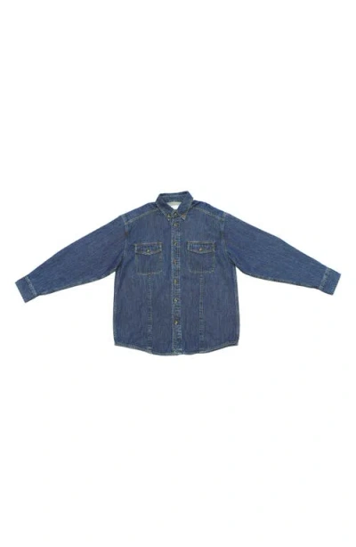 Bayeas Oversize Denim Button-up Shirt
