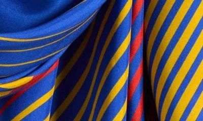 Lack Of Color Color Print Long Scarf