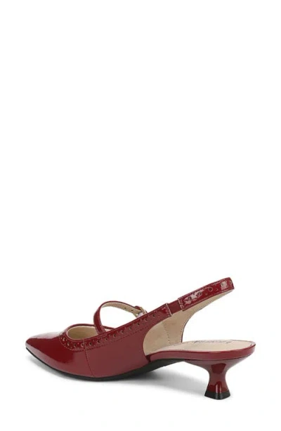 Lifestride Women's Marilyn Pointed Toe Kitten Heel Slingback Pumps