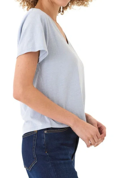 Threads 4 Thought Ada V-neck T-shirt In Silver