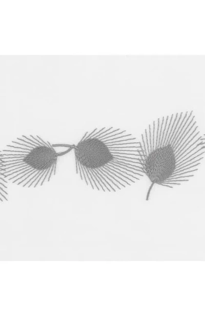 Matouk Feather Embroidered Pillow Sham