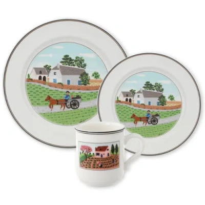 Villeroy & Boch Design Naif 18 Piece Dinnerware Set For 6