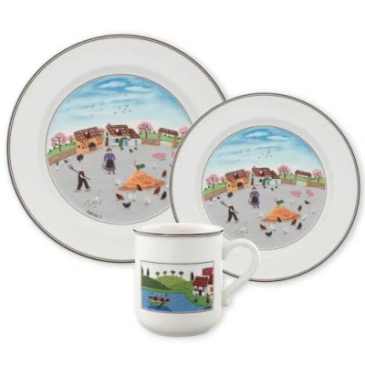 Villeroy & Boch Design Naif 18 Piece Dinnerware Set For 6