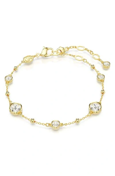Swarovski Imber Crystal Station Bracelet In White