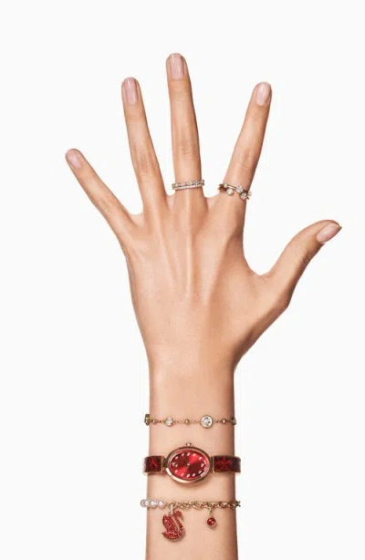 Swarovski Imber Crystal Station Bracelet In White