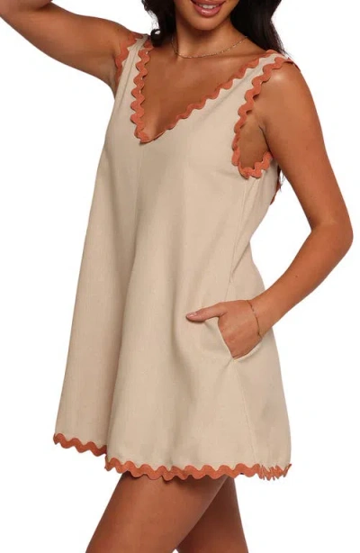 Petal And Pup Petal & Pup Aoife Rickrack Trim Sleeveless Romper