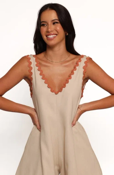 Petal And Pup Petal & Pup Aoife Rickrack Trim Sleeveless Romper