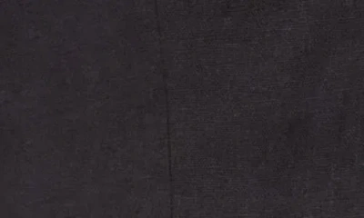 Habitual Linen Blend Halter Vest In Black