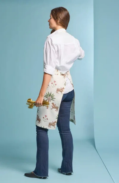 Matouk Schumacher Linen Apron