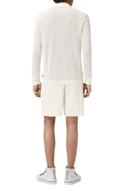 John Varvatos Marvin Mesh Sweater Shorts