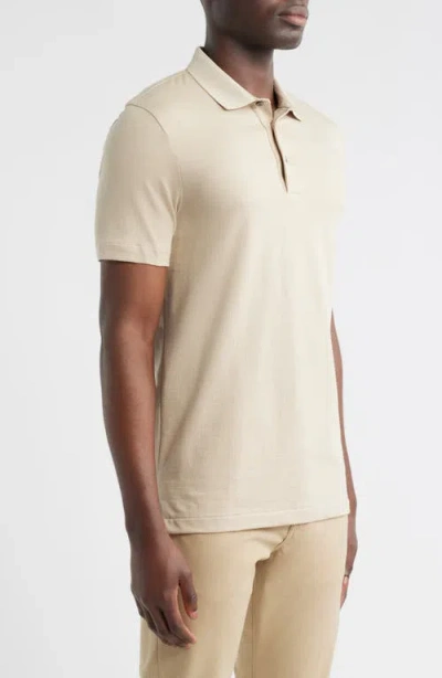 Hugo Boss Boss Pitton Slim Fit Mercerized Cotton Polo