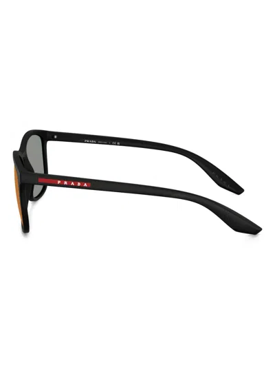 Prada Linea Rossa Pra08s Rectangular Sunglasses In Multi