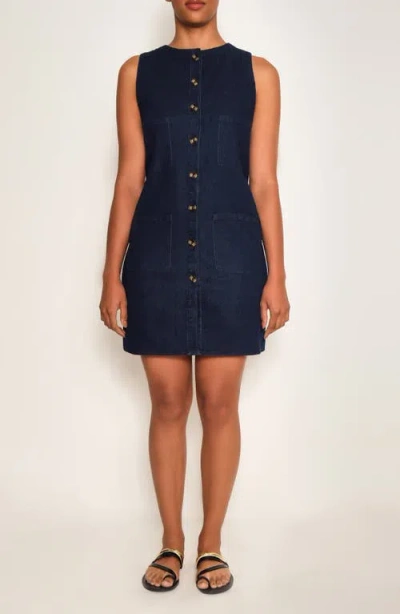 The Lulo Project Tilde Sleeveless Denim Minidress