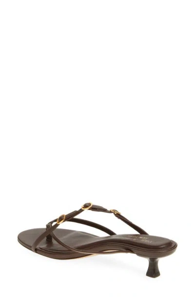 Rag & Bone Sammie Buckle Kitten Heel Slide Sandal
