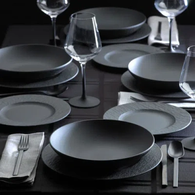 Villeroy & Boch Manufacture Rock 12 Pc. Dinnerware Set, Service For 4