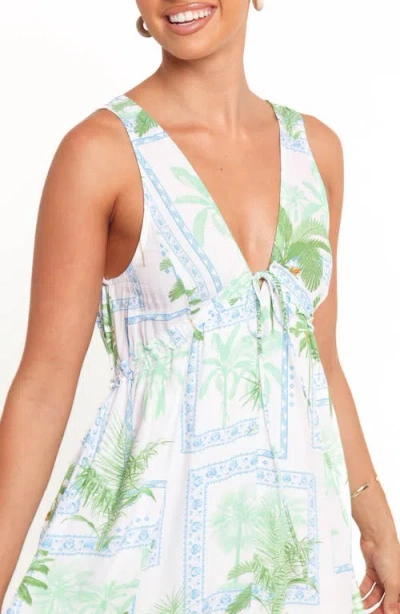 Petal And Pup Petal & Pup Rhiannon Print Sleeveless Maxi Dress In Animal Print