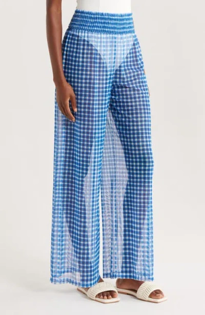 Hutch Eliza Plus Cover-up Pants In Blue
