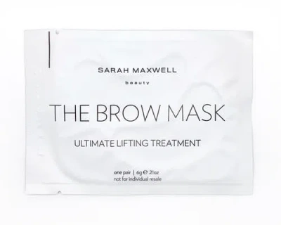 Sarah Maxwell Beauty The Brow Mask Hydrogel Mask