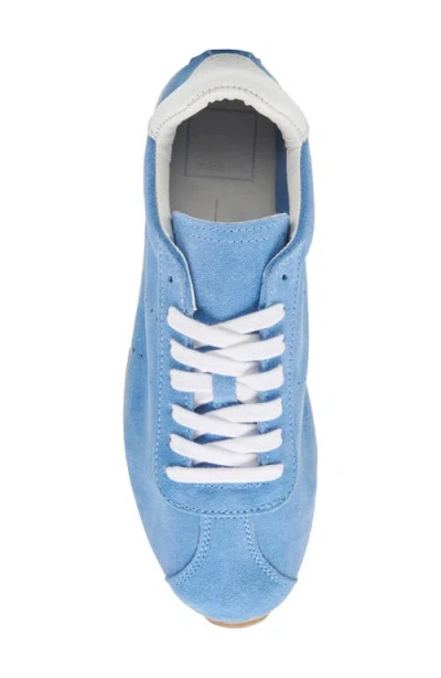 Dolce Vita Serina Sneakers Blue Suede In Blue