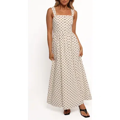 Petal And Pup Petal & Pup Jenni Polka Dot Maxi Dress In Multi