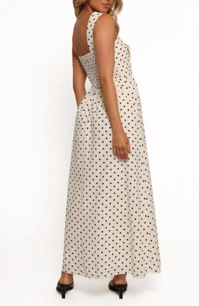 Petal And Pup Petal & Pup Jenni Polka Dot Maxi Dress In Multi