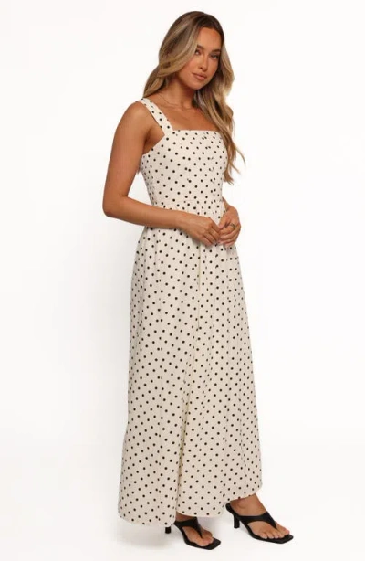 Petal And Pup Petal & Pup Jenni Polka Dot Maxi Dress In Multi
