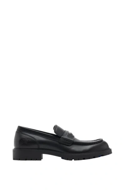 Burberry Rogue Loafers In Black