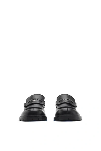 Burberry Rogue Loafers In Black