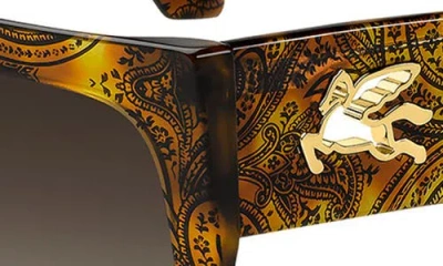 Etro Square-frame Sunglasses In Black