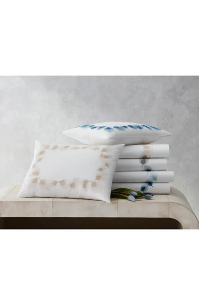 Matouk Feather Embellished 1,000 Thread Count Flat Sheet