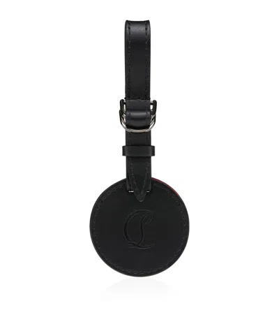 Christian Louboutin Mooncrest Leather Airtag Holder