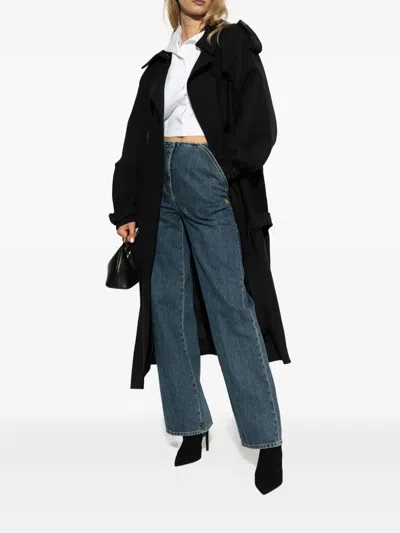 Stuart Weitzman Black Ankle Boots With Stiletto Heel And Zip Closure On The Side In Suede Woman In Black